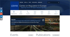 Desktop Screenshot of cerre.eu